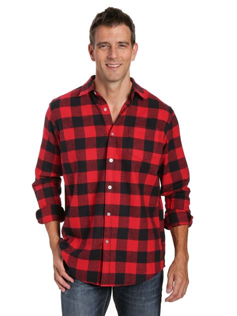 flannel shirt .